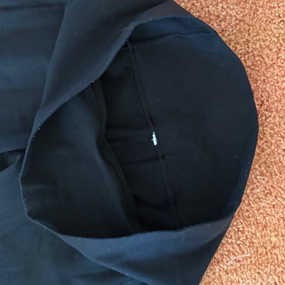EXCELLENT Lululemon Skinny Groove Pant 31" Full Luon Black Yoga Leggings 8 - Picture 8 of 9
